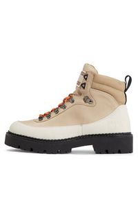 Tommy Jeans Trapery Tjm Boot Hiker EM0EM01252 Beżowy. Kolor: beżowy. Materiał: skóra