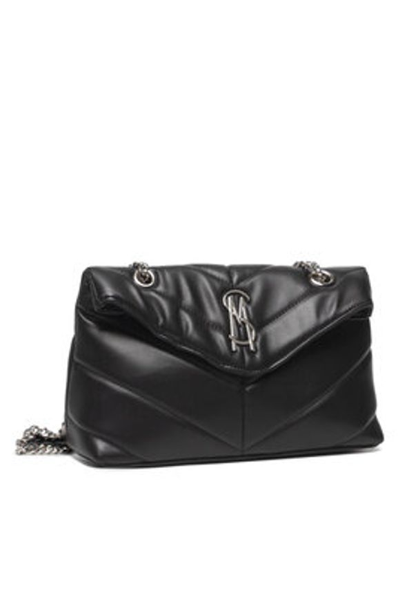 Steve Madden Torebka Bbelzer SM13000707-020002-BLK Czarny. Kolor: czarny. Materiał: skórzane