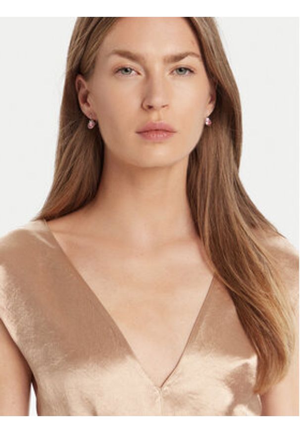 Swarovski Kolczyki Bella 5734235 Srebrny. Materiał: metalowe. Kolor: srebrny