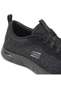 skechers - Skechers Sneakersy Lavish Wish 104272/BBK Czarny. Kolor: czarny. Materiał: materiał #3