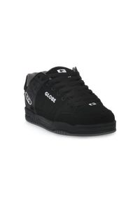 Buty do chodzenia męskie Globe Tilt Black Black Tpr. Zapięcie: sznurówki. Kolor: czarny. Materiał: guma, syntetyk, tkanina, materiał. Szerokość cholewki: normalna. Sport: turystyka piesza