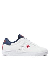 Fila Sneakersy Crosscourt 2 Nt Teens FFT0065 Biały. Kolor: biały. Materiał: skóra