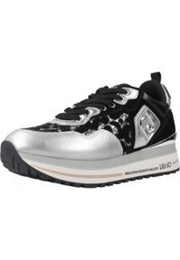 Liu Jo - Kapcie LIU-JO WONDER 01 Czarny. Kolor: czarny. Materiał: syntetyk, tkanina, skóra. Styl: sportowy