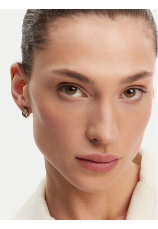 Guess Kolczyki JUBE05 108JW Złoty. Materiał: ze stali, ze stali nierdzewnej. Kolor: złoty