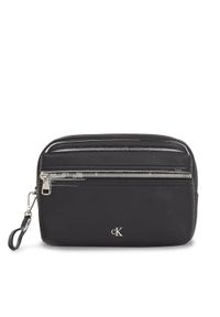 Calvin Klein Saszetka K50K511448 Czarny. Kolor: czarny. Materiał: skóra