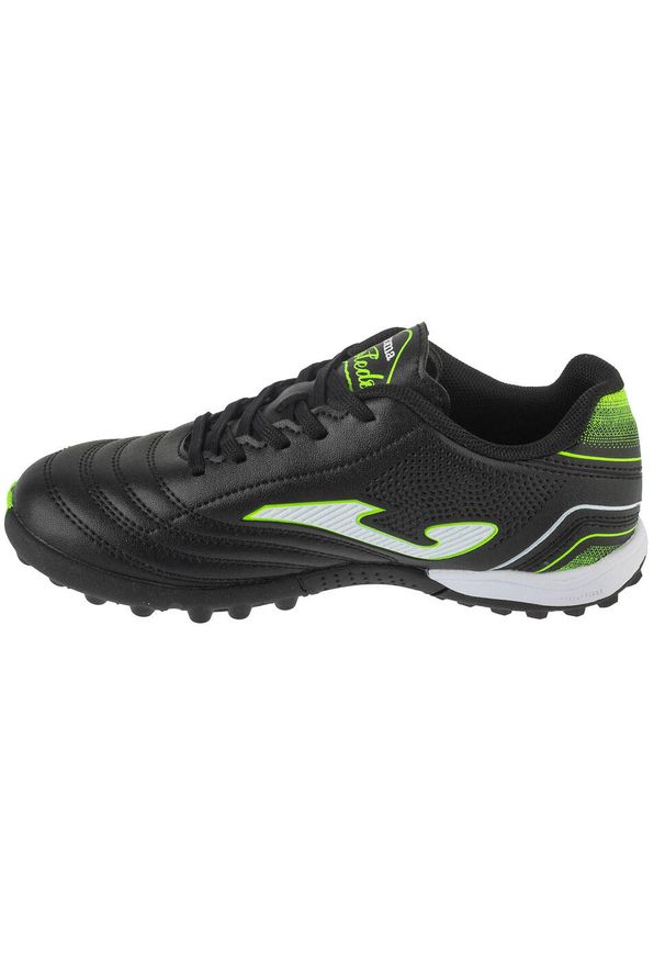 Joma - Buty piłkarskie turfy chłopięce, Toledo Jr 24 TOJW AG. Kolor: czarny. Sport: piłka nożna
