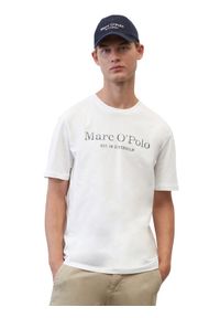 Marc O'Polo T-Shirt B21201251052 Biały Regular Fit. Typ kołnierza: polo. Kolor: biały. Materiał: bawełna #1