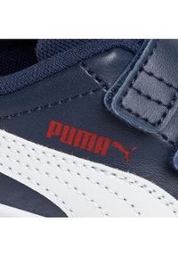 Puma Sneakersy Courtflex V2 V Inf 371544 01 Granatowy. Kolor: niebieski. Materiał: skóra #6