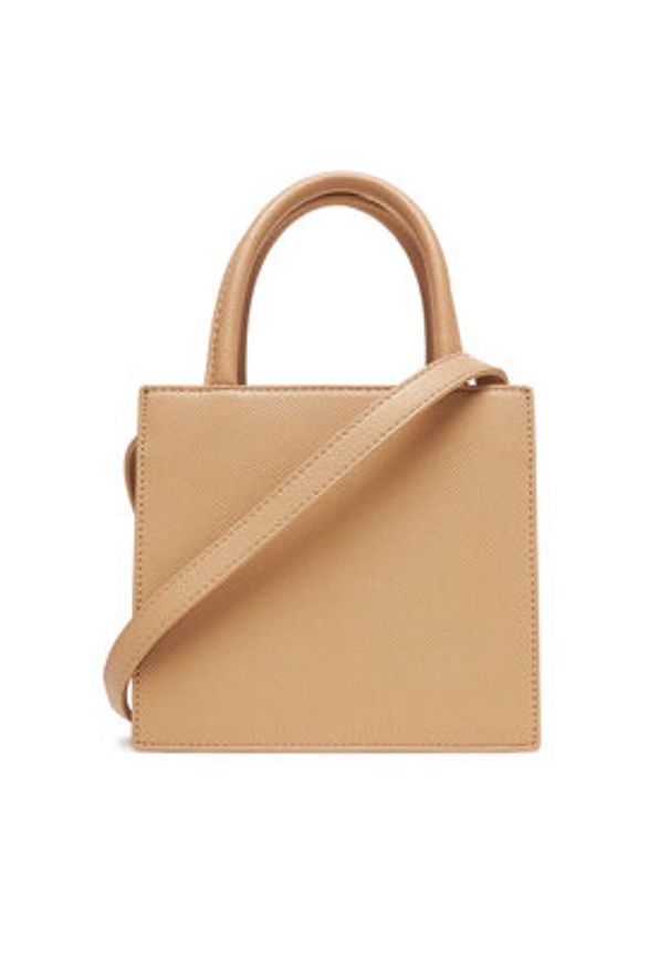 Tous - TOUS Torebka Brenda 2002106645 Beżowy. Kolor: beżowy. Materiał: skórzane