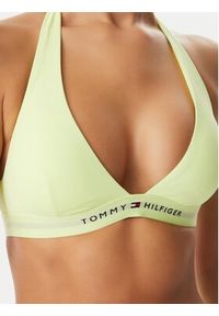 TOMMY HILFIGER - Tommy Hilfiger Góra od bikini UW0UW06358 Żółty jasny. Kolor: żółty. Materiał: syntetyk #3
