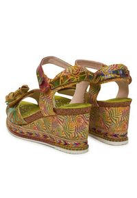 Laura Vita Espadryle Hacdeo 09 Żółty. Kolor: żółty. Materiał: skóra #5