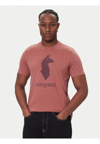 Cotopaxi T-Shirt Llama F25474M1521 Miedziany Regular Fit. Kolor: brązowy. Materiał: bawełna