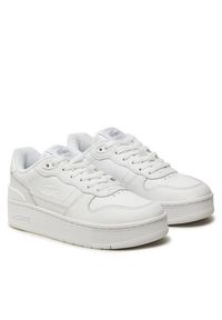 Lacoste Sneakersy 748SFA0046 Biały. Kolor: biały. Materiał: skóra