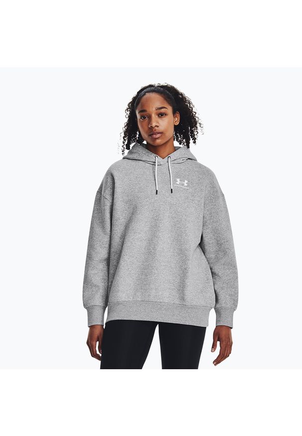 Bluza Under Armour Icon Fleece Hoodie. Kolor: szary. Sport: fitness