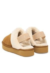 Pepe Jeans Kapcie Dissy Tape W PLS100001 Brązowy. Kolor: brązowy. Materiał: zamsz, skóra #6