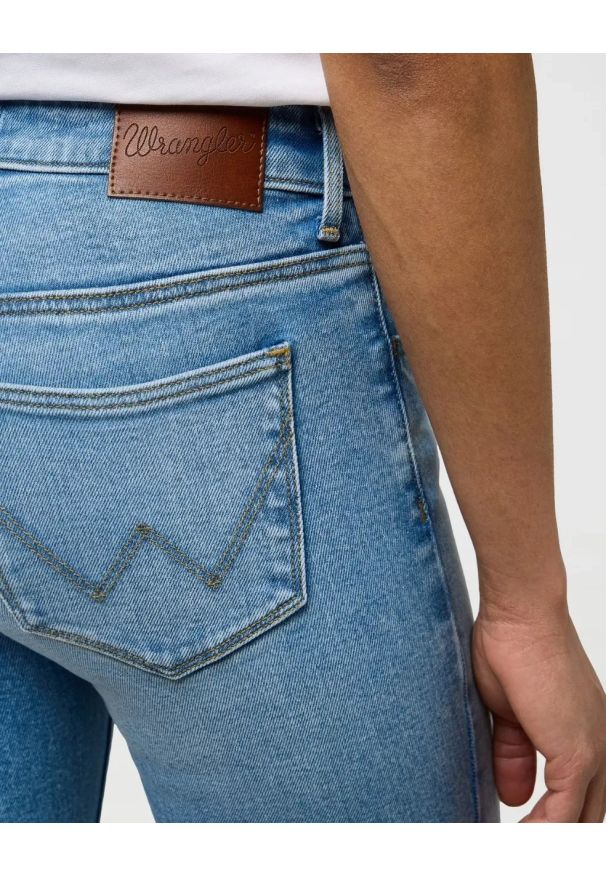 Wrangler - DAMSKIE SPODNIE WRANGLER BOOTCUT MISTY TWILIGHT 112373182