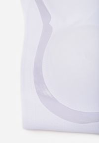 Born2be - Biały Biustonosz z Usztywnianymi Miseczkami i Transparentną Wstawką Zeriga. Kolor: biały #2