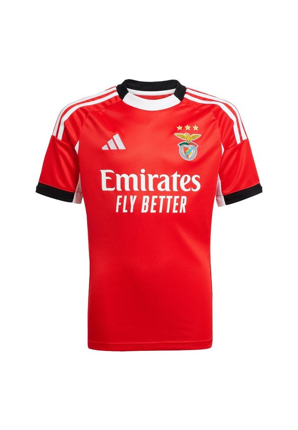 Adidas - Koszulka podstawowa dla dzieci Benfica 25/26. Kolor: czerwony