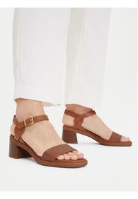 Clarks Sandały Jaylan Ray 26181661 Brązowy. Kolor: brązowy. Materiał: skóra #3