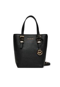 MICHAEL Michael Kors Torebka Quinn 32S5GQNC0L Czarny. Kolor: czarny. Materiał: skórzane