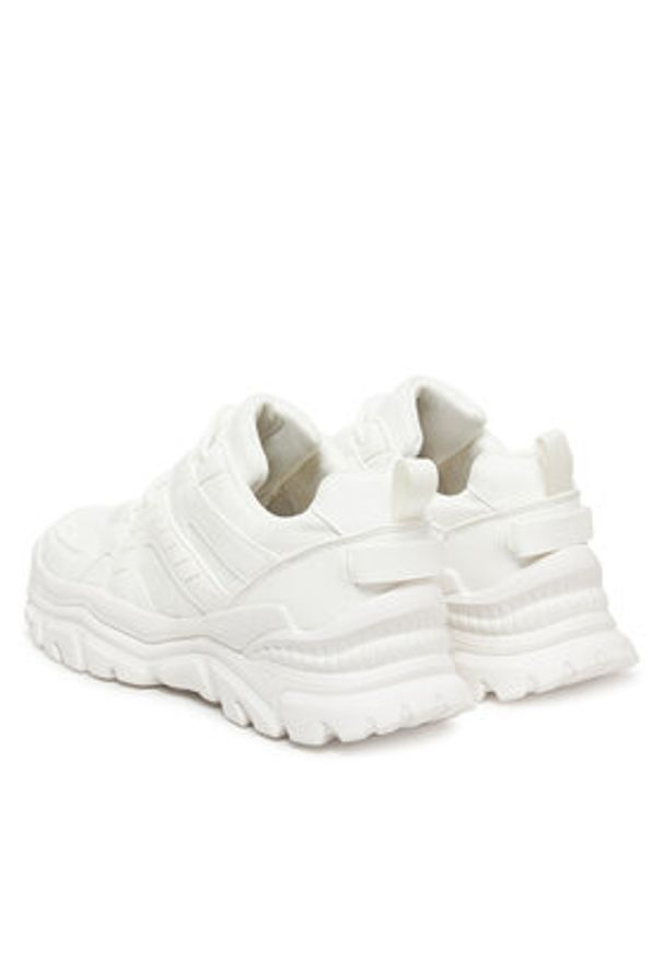 DeeZee Sneakersy H2303 Biały. Kolor: biały. Materiał: materiał, syntetyk