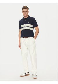 Lacoste Polo PH9760 Granatowy Classic Fit. Typ kołnierza: polo. Kolor: niebieski. Materiał: bawełna #5