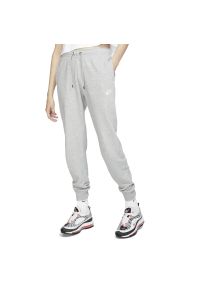Spodnie Nike Sportswear Essential BV4095-063 - szare. Stan: podwyższony. Kolor: szary. Materiał: materiał, dresówka. Wzór: gładki