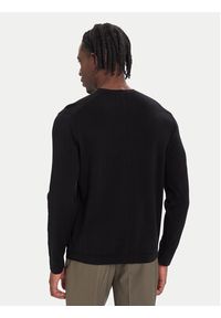Calvin Klein Sweter LV04LB305G Czarny Regular Fit. Kolor: czarny. Materiał: wełna #4