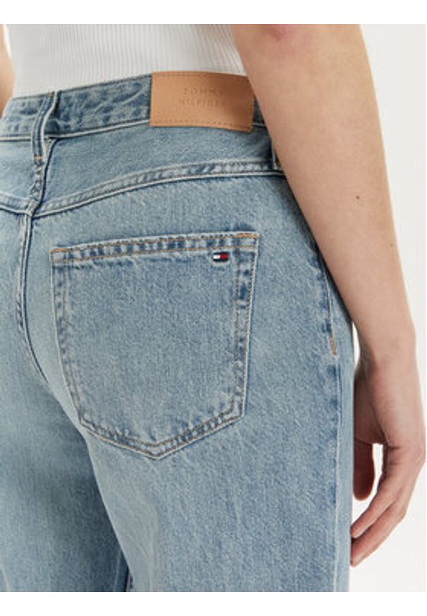 TOMMY HILFIGER - Tommy Hilfiger Jeansy Classic WW0WW41307 Niebieski Straight Fit. Kolor: niebieski