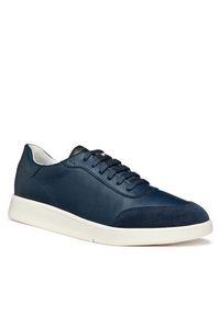 Geox Sneakersy D Meleda D55UGA 05422 C4002 Granatowy. Kolor: niebieski. Materiał: skóra #3
