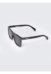 Big-Star - Okulary przeciwsłoneczne unisex czarne Dioni 906. Kolor: czarny. Materiał: jeans #9