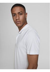 Jack & Jones - Jack&Jones Polo Basic 12136516 Biały Slim Fit. Typ kołnierza: polo. Kolor: biały. Materiał: bawełna #5