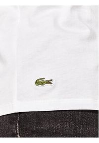 Lacoste Komplet 3 t-shirtów TH3451 Biały Regular Fit. Kolor: biały. Materiał: bawełna