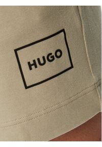 Hugo - HUGO Szorty sportowe Laze 50525247 Beżowy Regular Fit. Kolor: beżowy. Materiał: bawełna. Styl: sportowy #5