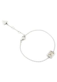 Guess Bransoletka JUBB05 171JW Srebrny. Materiał: metalowe. Kolor: srebrny #6