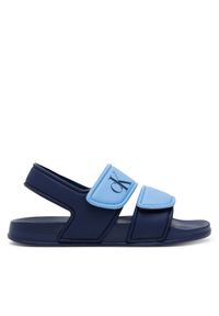 Sandały Calvin Klein Jeans. Kolor: niebieski