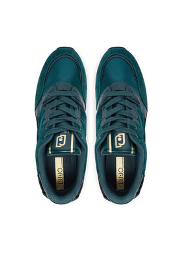 Liu Jo Sneakersy Maxi Wonder 91 BF5005 PX522 Niebieski. Kolor: niebieski. Materiał: skóra, zamsz