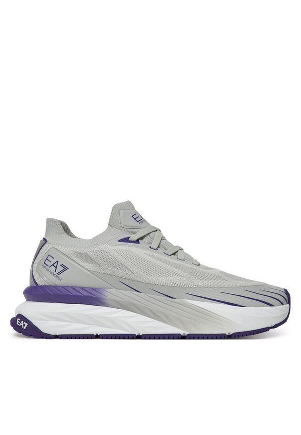 Sneakersy EA7 Emporio Armani. Kolor: szary