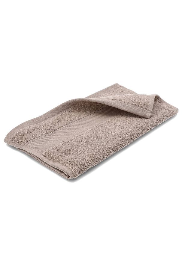 Brązowy Bawełniany Ręcznik Moraj. Kolor: brązowy