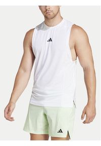 Adidas - adidas Koszulka techniczna Designed for Training IS3795 Biały Regular Fit. Kolor: biały. Materiał: syntetyk #4