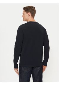 BOSS Longsleeve Tempesto 50520725 Granatowy Regular Fit. Kolor: niebieski. Materiał: bawełna. Długość rękawa: długi rękaw