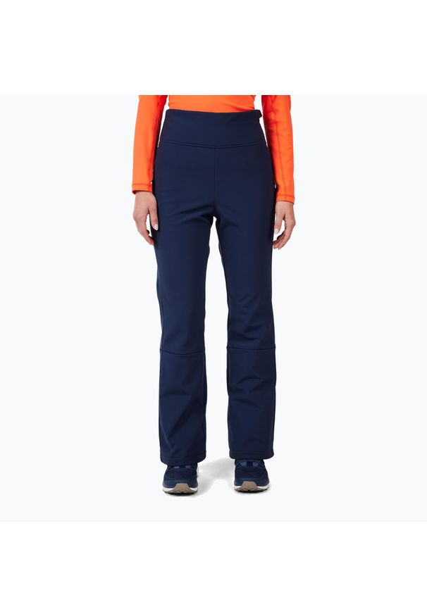 Spodnie narciarskie damskie Rossignol Ski Softshell Dark Navy - L. Kolor: niebieski. Materiał: softshell. Sezon: zima. Sport: narciarstwo