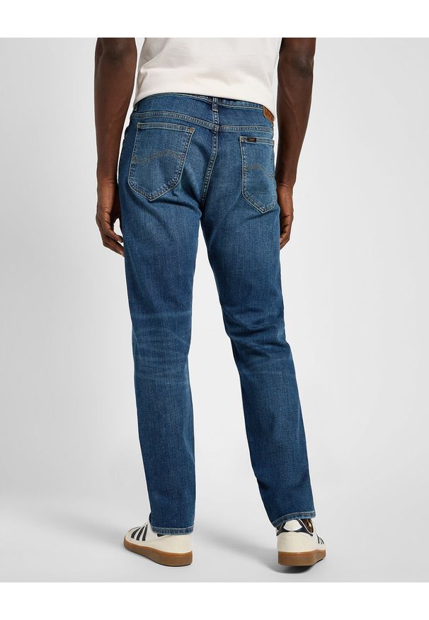 Lee - LEE RIDER MĘSKIE SPODNIE JEANSOWE JEANSY DŻINSY COURTYARD 112355864 L701008571