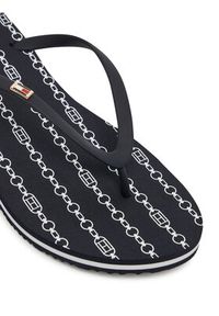TOMMY HILFIGER - Tommy Hilfiger Japonki FW0FW08518 Granatowy. Kolor: niebieski