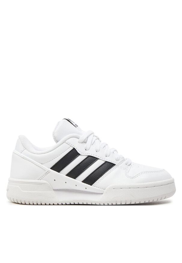 Adidas - adidas Sneakersy Team Court 2 Str J ID6631 Biały. Kolor: biały. Materiał: skóra