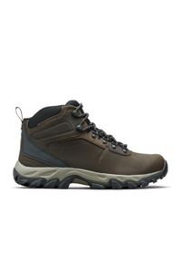 columbia - Buty trekkingowe męskie Columbia Newton Ridge Plus II. Zapięcie: sznurówki. Kolor: żółty, wielokolorowy, brązowy. Materiał: guma, materiał, skóra, tkanina. Szerokość cholewki: normalna