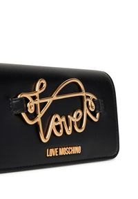 Love Moschino - LOVE MOSCHINO Torebka JC5736PP0MKG0000 Czarny. Kolor: czarny. Materiał: skórzane #3