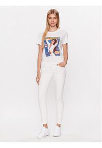 Guess T-Shirt Girl Easy W3GI18 K9SN1 Biały Regular Fit. Kolor: biały #7