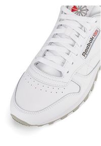 Reebok Sneakersy CLASSIC LEATHER 100008789 Biały. Kolor: biały. Materiał: skóra. Model: Reebok Classic #3