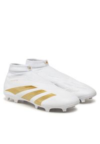 Adidas - adidas Buty do piłki nożnej Predator League LL FG IF6332 Biały. Kolor: biały #2